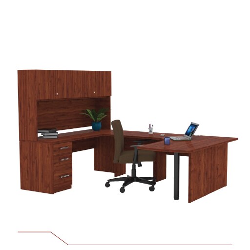 Marathon Arcade with Hutch/Desk Configuration